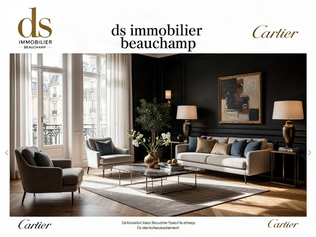 L'agent de DS Immobilier remet les clés d'une maison à Beauchamp