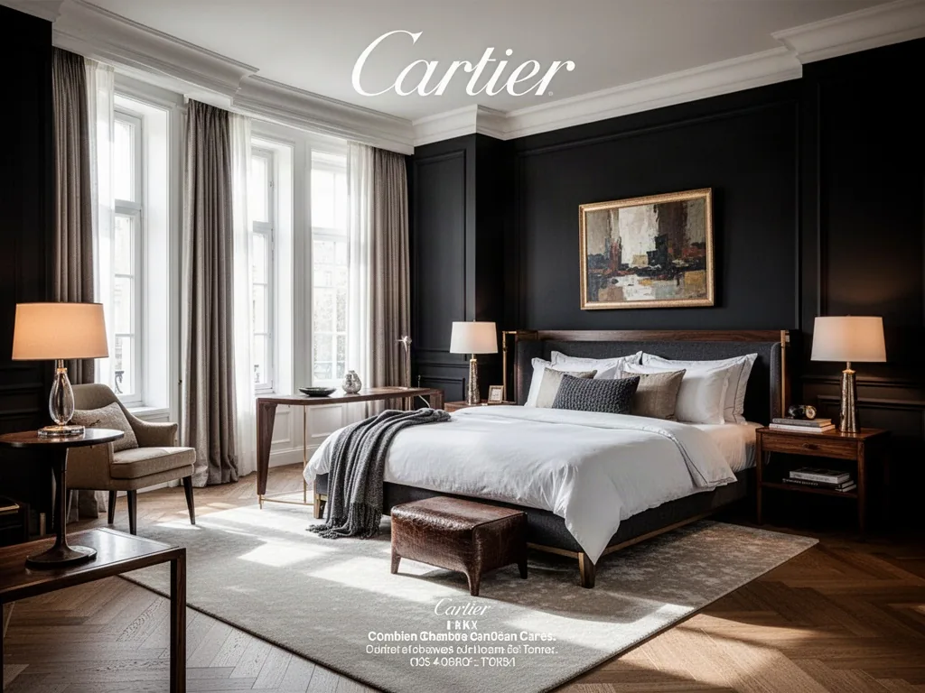 Un T2 lumineux : salon avec canapé et une chambre fermée avec lit double